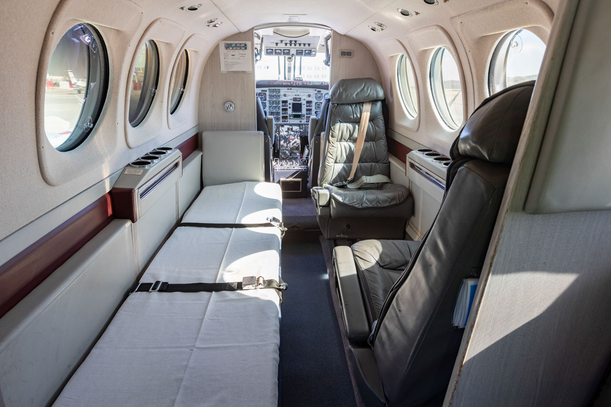 Medical Airplane Transfers - King Air C90B