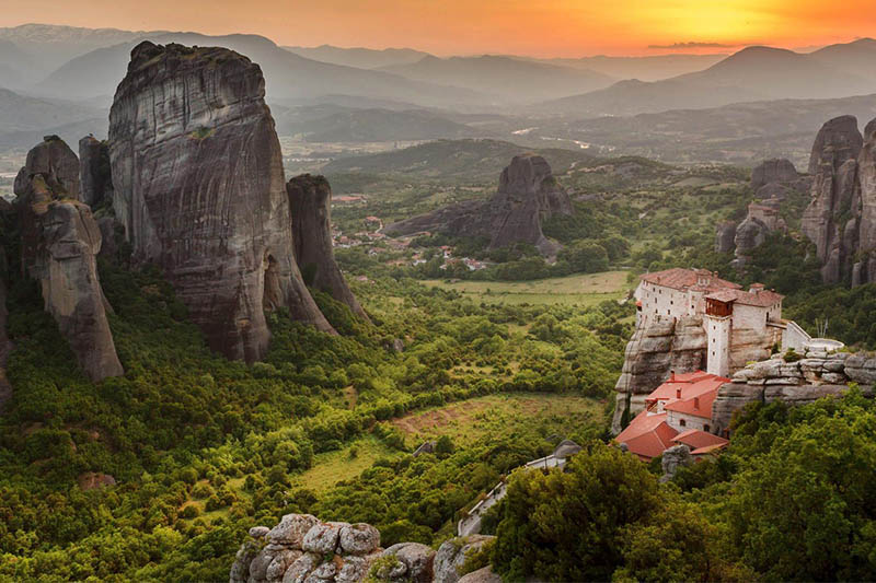 Meteora Greek Monasteries Pilgrim Destination